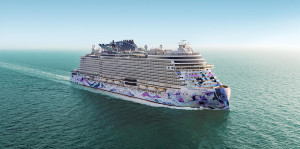 Celebran ceremonia de bautismo del Norwegian Luna en Miami